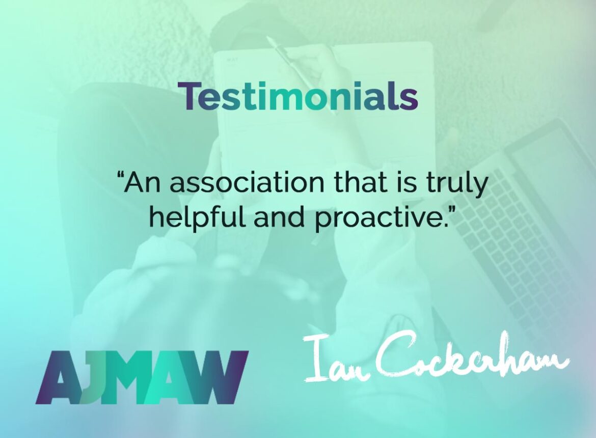 Testimonial – Ian Cockerham