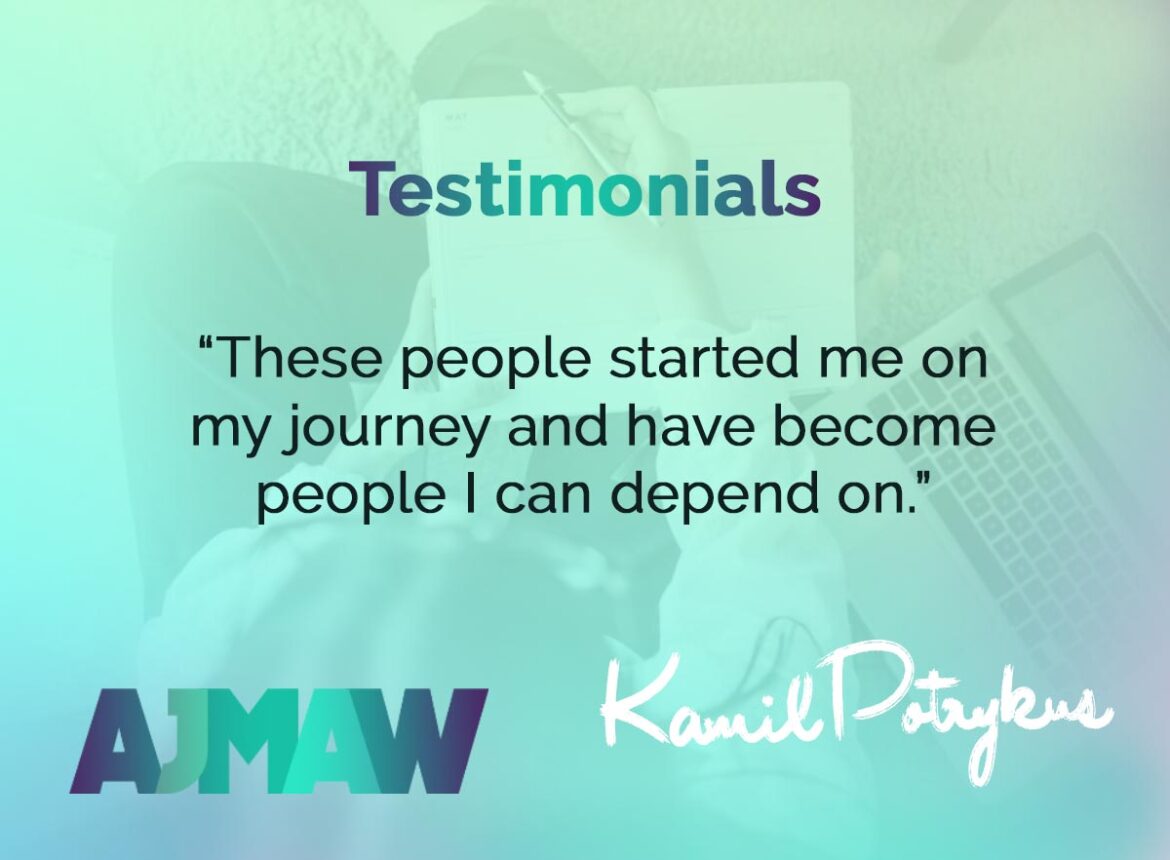 Testimonial – Kamil Potrykus